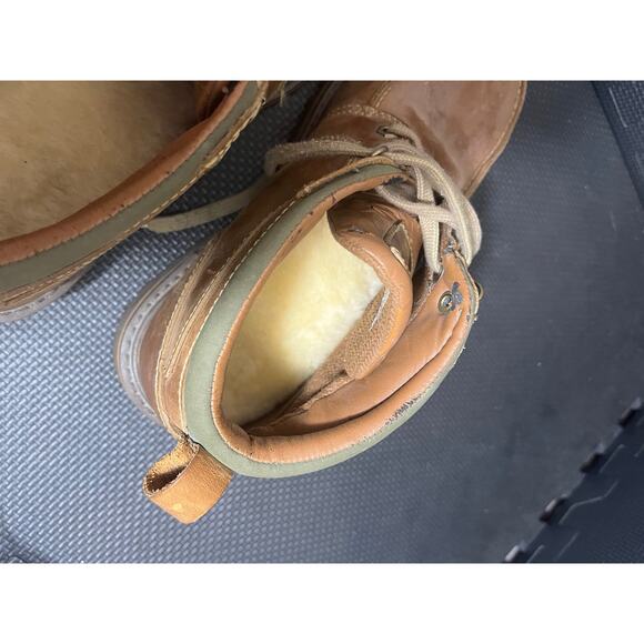 TIMBERLAND 87576 Men's Moc Toe Chukka Boots Brown Leather Size 10M - Picture 8 of 10